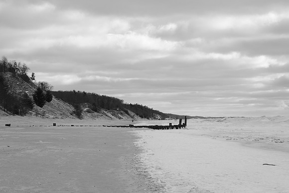 Pere Marquette Beach - Winter 2025