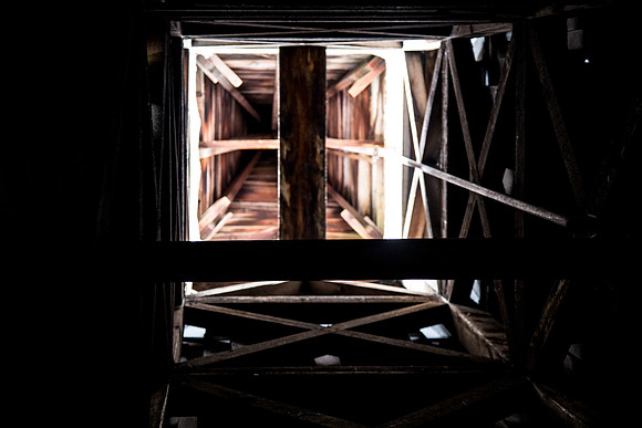 Looking up a Spire from the Inside